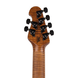 Ernie Ball Music Man John Petrucci JP15 Electric Guitar, Maple FB, Trans Black Burst Quilt