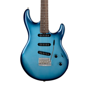 Ernie Ball Music Man Steve Lukather L4 SSS Electric Guitar, RW FB, Blueburst