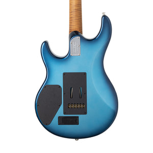 Ernie Ball Music Man Steve Lukather L4 SSS Electric Guitar, RW FB, Blueburst