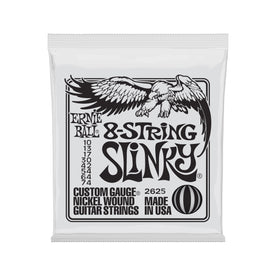 Ernie Ball Slinky 8-String Nickel Wound Electric Guitar Strings, 10-74
