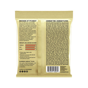 Ernie Ball Earthwood Custom Light 80/20 Bronze Acoustic Guitar Strings, 11.5-54, 3-Pack