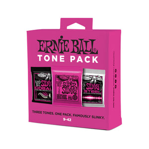 Ernie Ball Super Slinky Electric Tone Pack Guitar Strings, 9-42