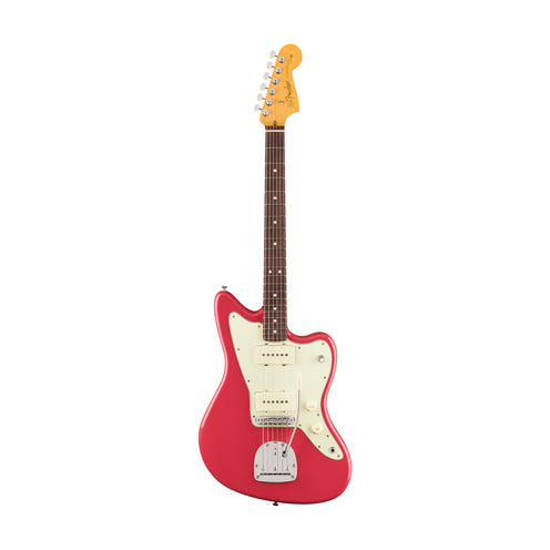 Fender American Professional Classic Jazzmaster Electric Guitar, RW FB, Faded Dakota Red