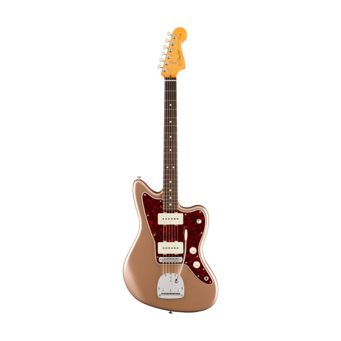 Fender American Professional Classic Jazzmaster Electric Guitar, RW FB, Faded Firemist Gold