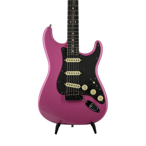Fender FSR American Ultra Stratocaster Electric Guitar, Ebony FB, Bubble Gum Metallic