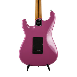 Fender FSR American Ultra Stratocaster Electric Guitar, Ebony FB, Bubble Gum Metallic