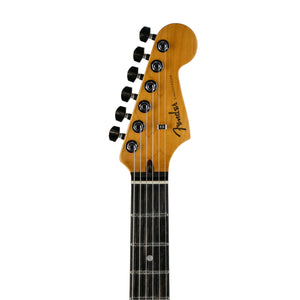 Fender FSR American Ultra Stratocaster Electric Guitar, Ebony FB, Bubble Gum Metallic