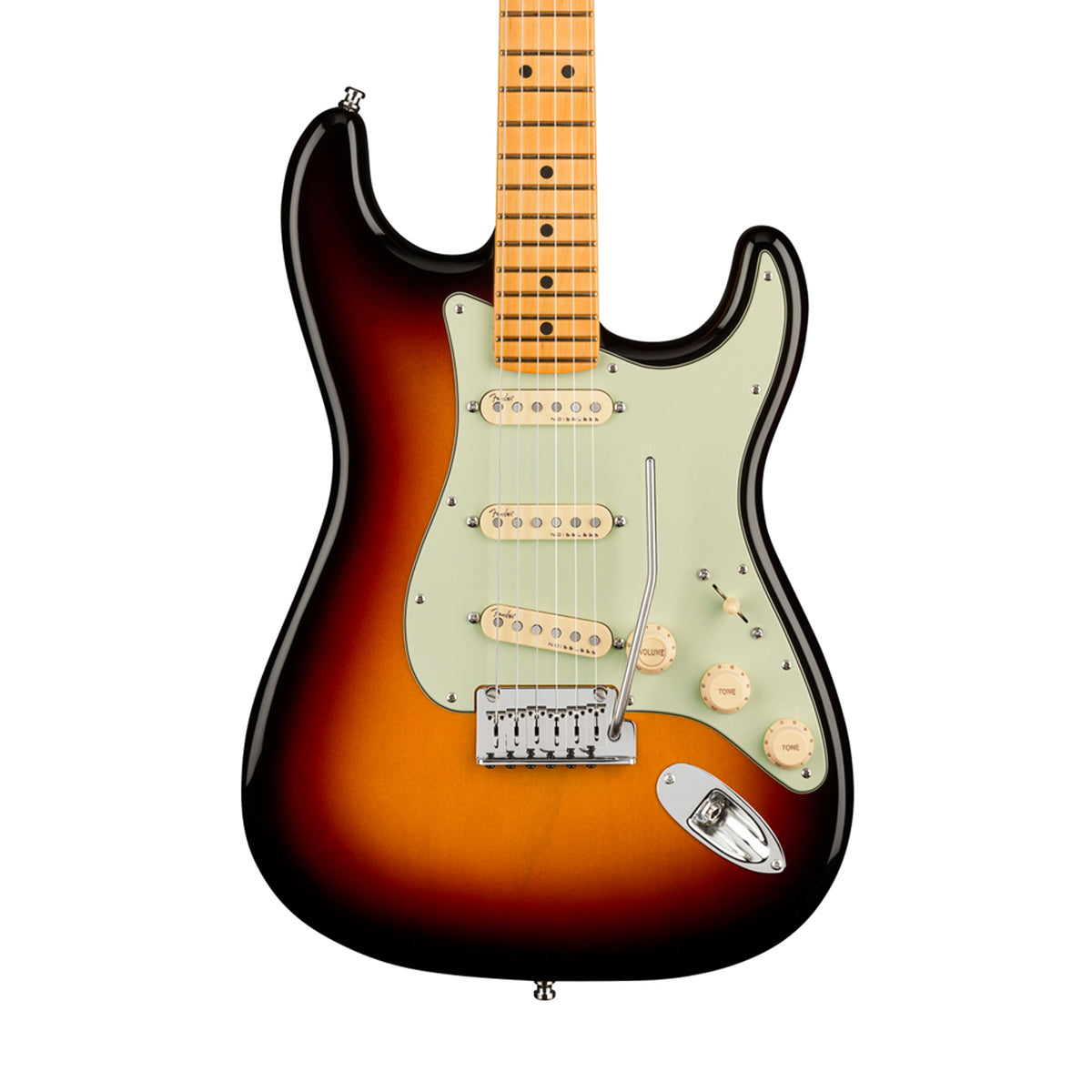 Fender American Ultra Stratocaster Electric Guitar, Maple FB