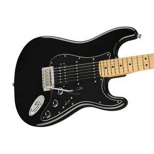 Fender Limited Edition Player Stratocaster HSS Electric Guitar, Maple FB, Black