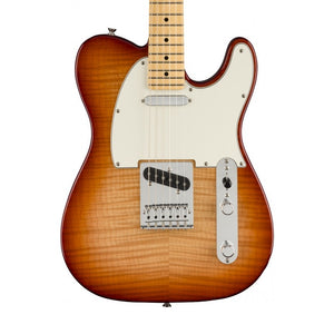 Fender Limited Edition Player Plus Top Telecaster Electric Guitar, MP FB, Sienna Sunburst (B-Stock)