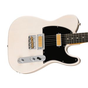 Fender Gold Foil Telecaster Electric Guitar, Ebony FB, White Blonde