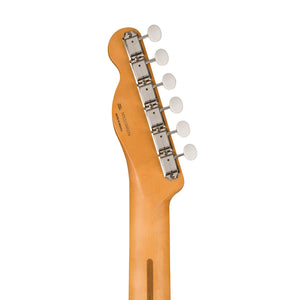 Fender Gold Foil Telecaster Electric Guitar, Ebony FB, White Blonde