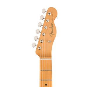 Fender Noventa Telecaster Electric Guitar, Maple FB, Fiesta Red (B-Stock)