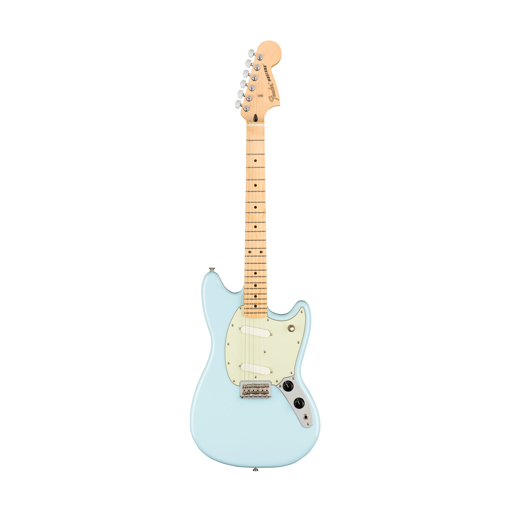Fender Player Mustang Electric Guitar, Maple FB, Sonic Blue (B-Stock)