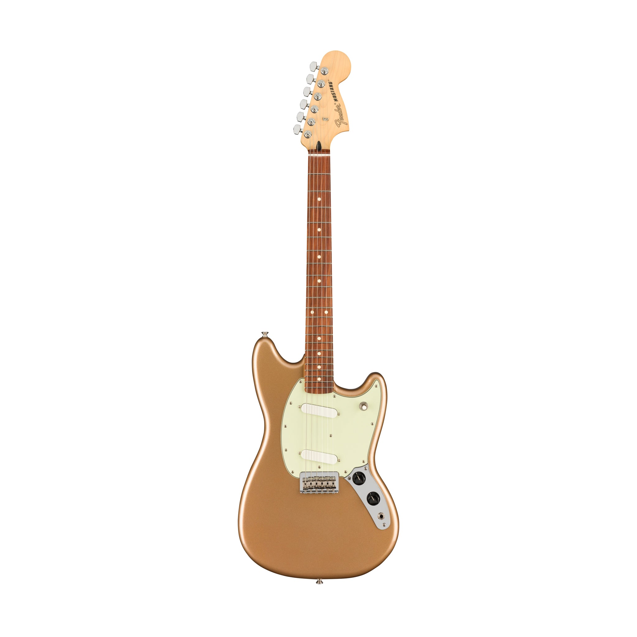 Fender Player Mustang Electric Guitar, Pau Ferro FB, Firemist Gold (B-Stock)