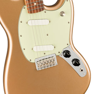 Fender Player Mustang Electric Guitar, Pau Ferro FB, Firemist Gold (B-Stock)