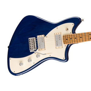 Fender FSR Player Plus Meteora Electric Guitar, Roasted Maple FB, Sapphire Blue Transparent