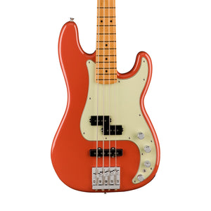 Fender Player Plus Active Precision Bass Guitar, Maple FB, Fiesta Red