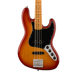 Fender Player Plus Active Jazz Bass Guitar, Maple FB, Sienna Sunburst