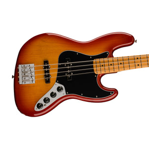 Fender Player Plus Active Jazz Bass Guitar, Maple FB, Sienna Sunburst