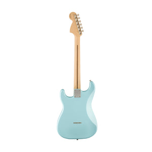 Fender Limited Edition Tom DeLonge Stratocaster Electric Guitar, RW FB, Daphne Blue