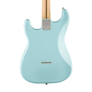 Fender Limited Edition Tom DeLonge Stratocaster Electric Guitar, RW FB, Daphne Blue
