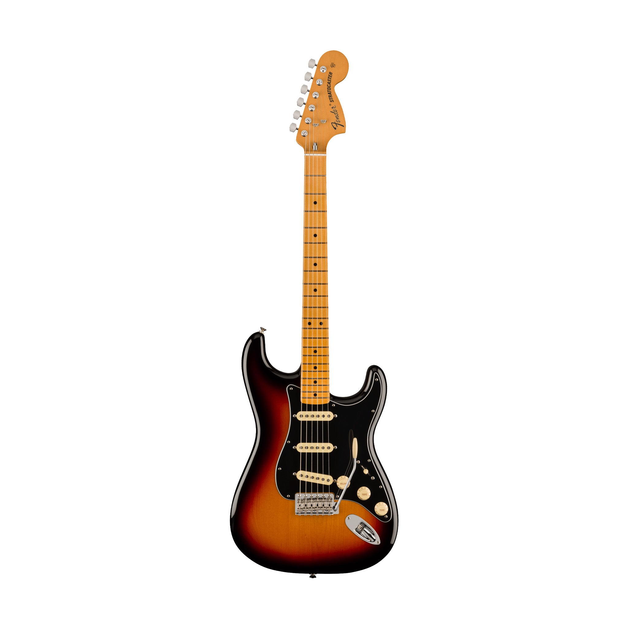 Fender Vintera II 70s Stratocaster Electric Guitar, Maple FB, 3-Tone Sunburst
