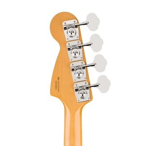 Fender Vintera II 70s Mustang Bass Electric Guitar, RW FB, Competition Burgundy