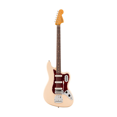 Fender Vintera III Early 60s Bass VI Guitar, RW FB, Olympic White