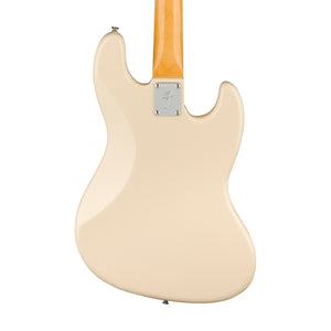 Fender American Vintage II 66 Left-handed Jazz Bass Guitar, RW FB, Olympic White