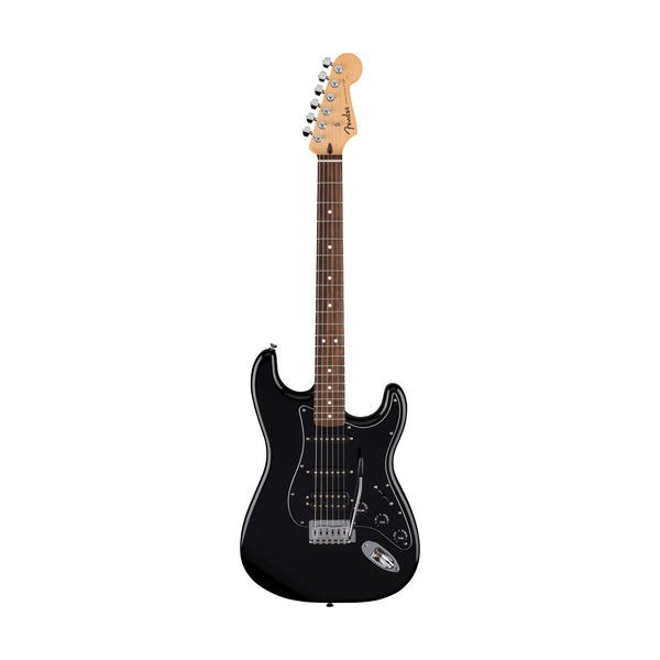 Fender Standard Stratocaster HSS Electric Guitar, Laurel FB, Black