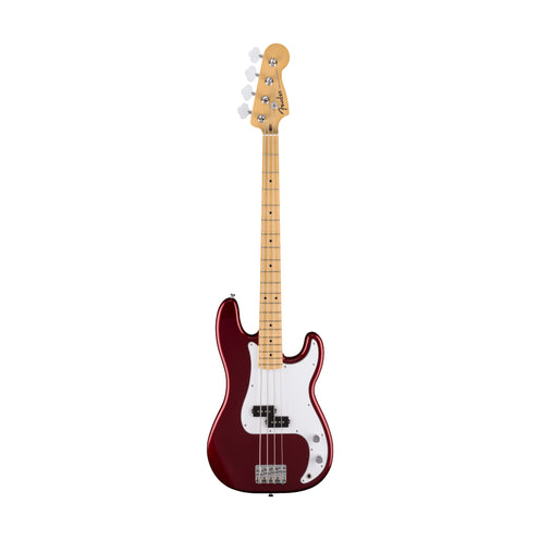 Fender Standard Precision Bass Guitar, Maple FB, Candy Cola