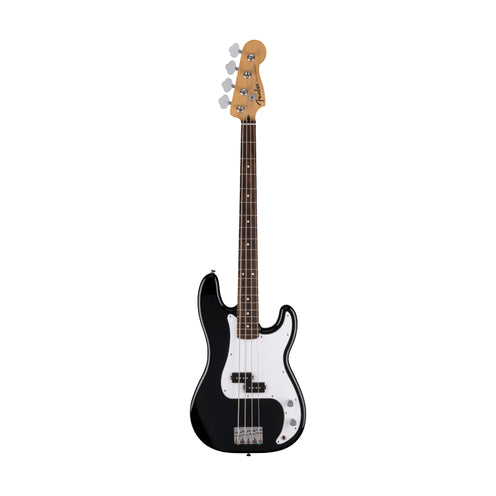 Fender Standard Precision Bass Guitar, Laurel FB, Black