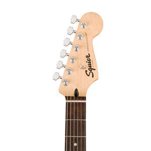Squier Sonic Stratocaster Electric Guitar w/White Pickguard, Laurel FB, Ultraviolet