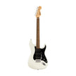 Squier FSR Sonic Stratocaster Electric Guitar w/Black Pickguard, Laurel FB, Arctic White