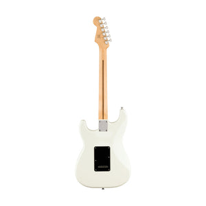 Squier FSR Sonic Stratocaster Electric Guitar w/Black Pickguard, Laurel FB, Arctic White