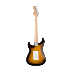 Squier Sonic Stratocaster Electric Guitar w/White Pickguard, Maple FB, 2-Color Sunburst