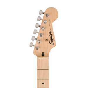 Squier Sonic Stratocaster Electric Guitar w/White Pickguard, Maple FB, 2-Color Sunburst