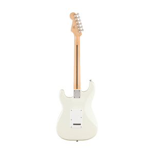 Squier FSR Sonic Stratocaster Electric Guitar w/White Pickguard, Maple FB, Arctic White