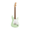 Squier FSR Sonic Stratocaster HSS Electric Guitar w/White Pickguard, Laurel FB, Surf Green