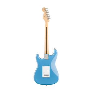 Squier FSR Sonic Stratocaster HSS Electric Guitar w/White Pickguard, Maple FB, California Blue