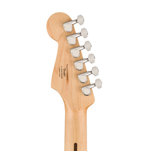 Squier FSR Sonic Stratocaster HSS Electric Guitar w/White Pickguard, Maple FB, Arctic White