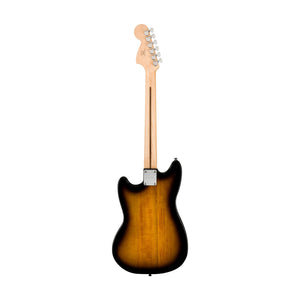 Squier Sonic Mustang Electric Guitar w/White Pickguard, Maple FB, 2-Color Sunburst