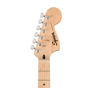 Squier Sonic Mustang Electric Guitar w/White Pickguard, Maple FB, 2-Color Sunburst