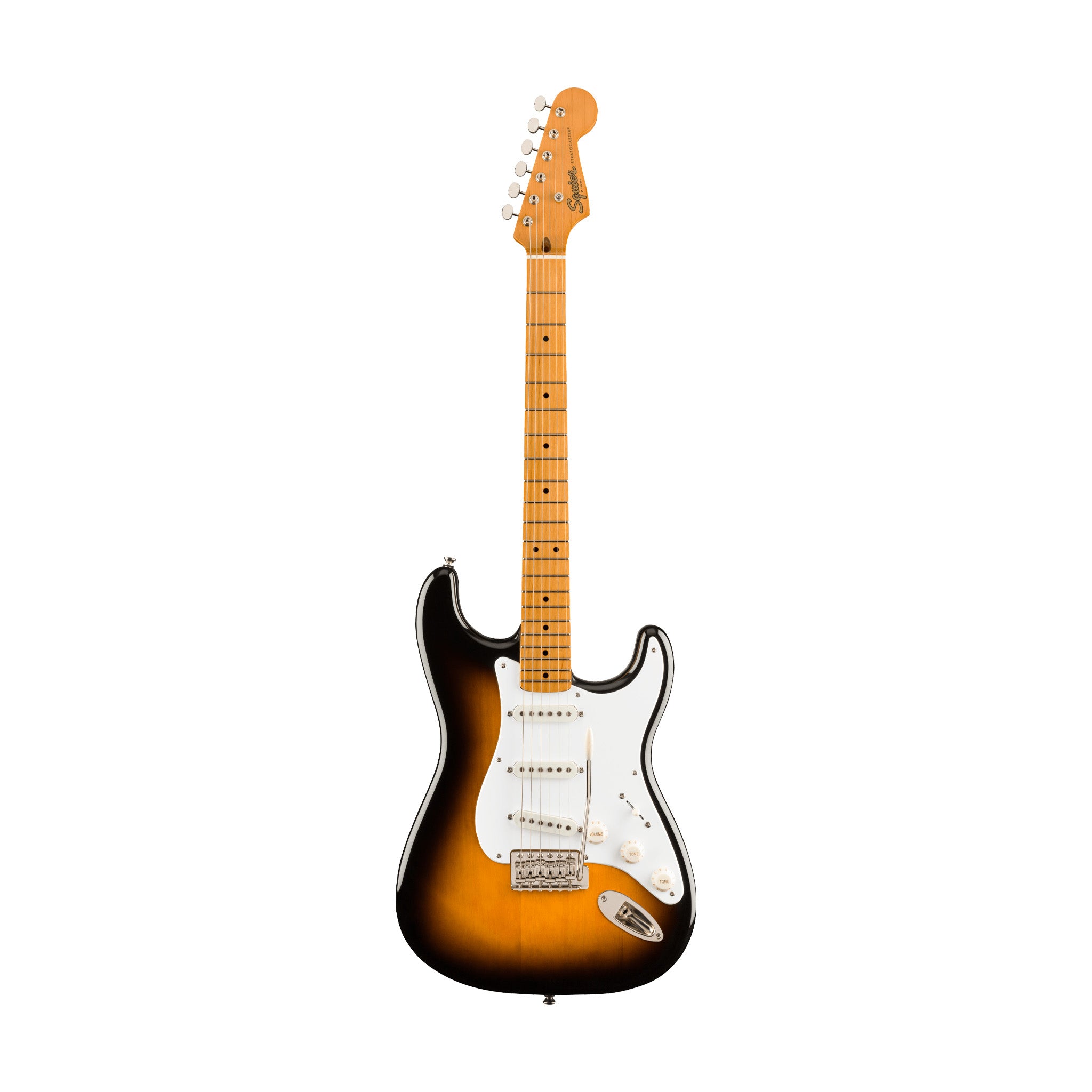 Squier Classic Vibe 50s Stratocaster Electric Guitar, Maple FB, 2