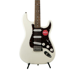 Squier FSR Classic Vibe 60s Stratocaster Electric Guitar, Laurel FB, Olympic White