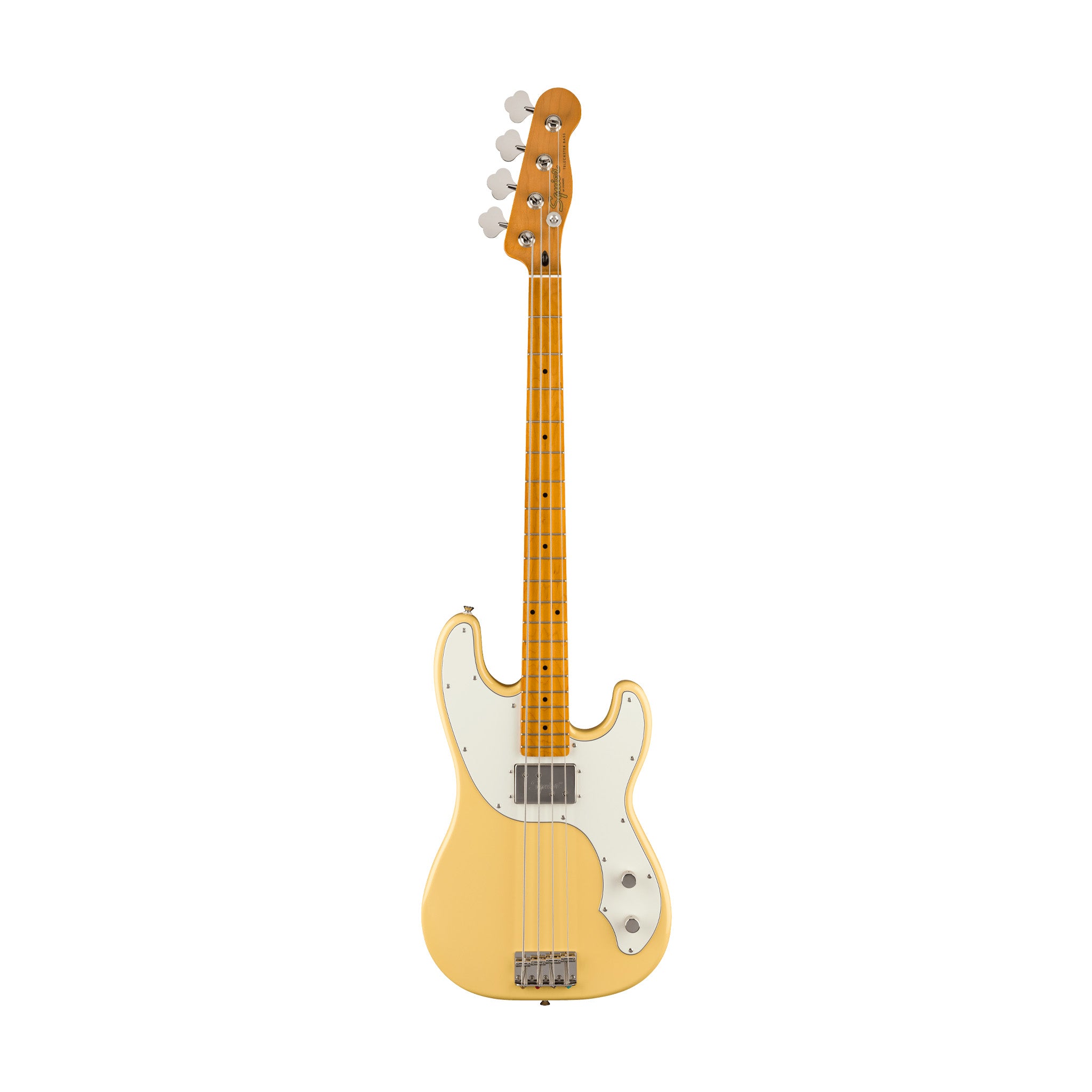 Squier FSR Classic Vibe Telecaster Bass Guitar, Maple FB, Vintage