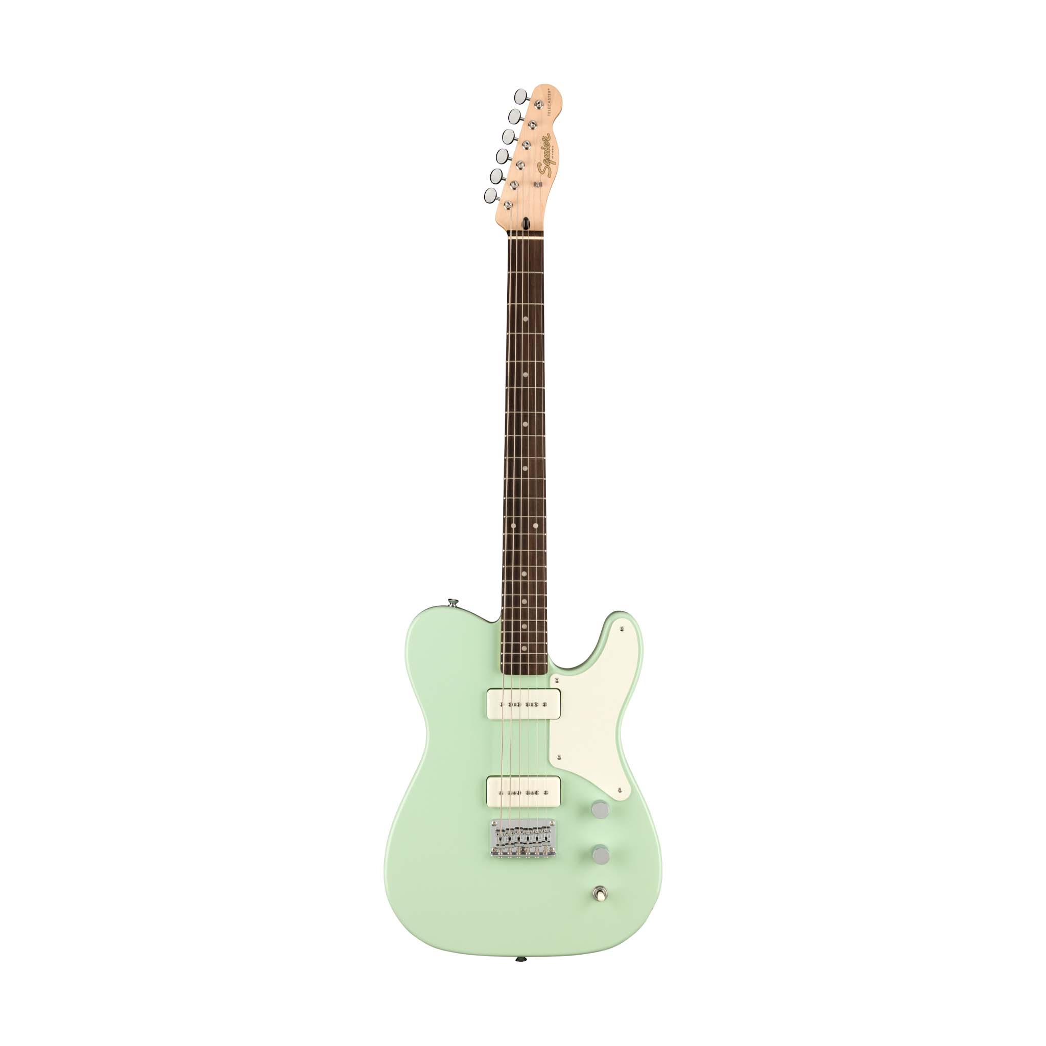 Squier Paranormal Series Baritone Cabronita Telecaster Electric Guitar, Seafoam Green (B-Stock)