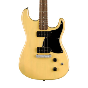 Squier Paranormal Strat-O-Sonic Electric Guitar, Laurel FB, Vintage Blonde
