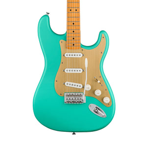 Squier 40th Anniversary Stratocaster Vintage Edition Electric Guitar, Maple FB, Satin Seafoam Green (B-Stock)